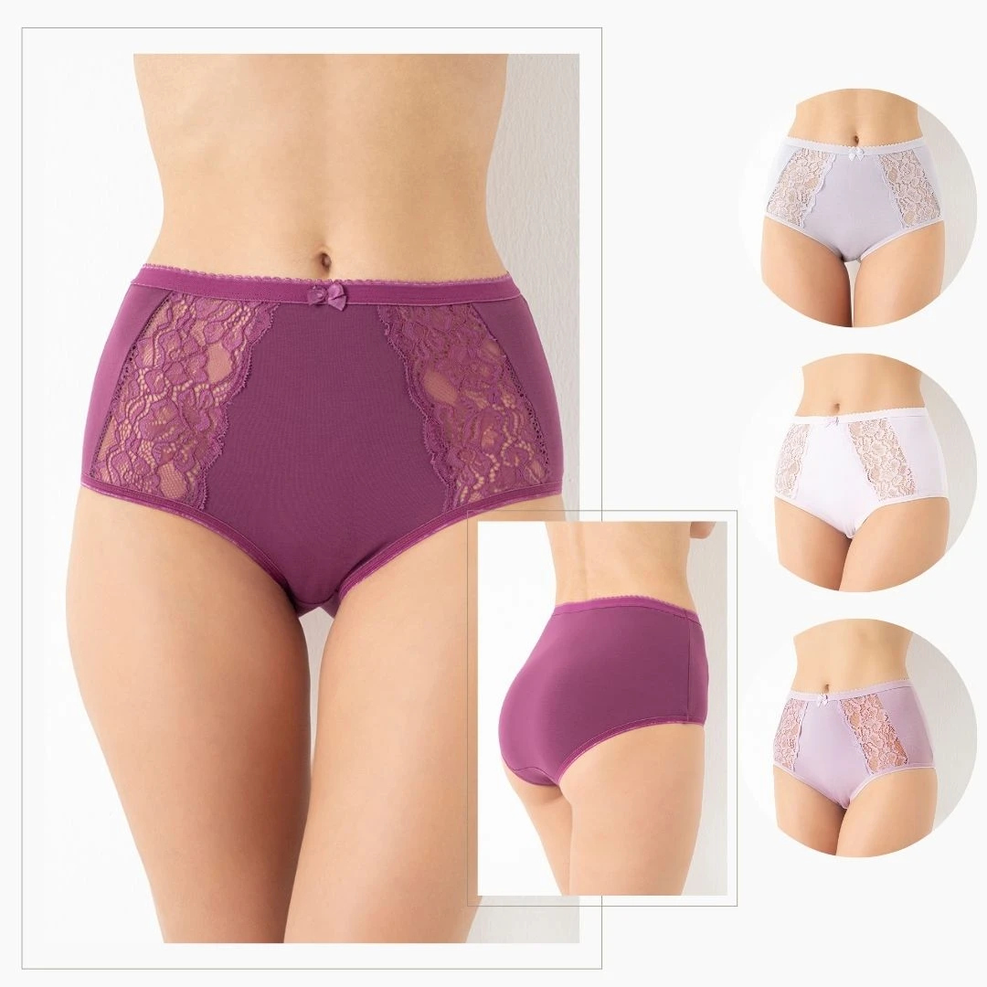 Kadın Dantelli Bato 4'Lü Paket C804-009