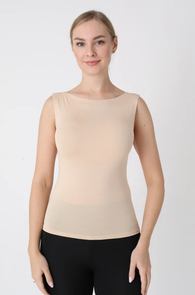 Kadın Modal Kayık Yaka Body C801-029